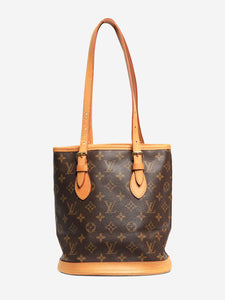 Louis Vuitton Brown vintage 2001 Monogram Bucket PM bag