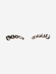 CA&LOU Bronze diamante earrings