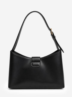 Black leather Trifolio shoulder bag Shoulder bags Salvatore Ferragamo 