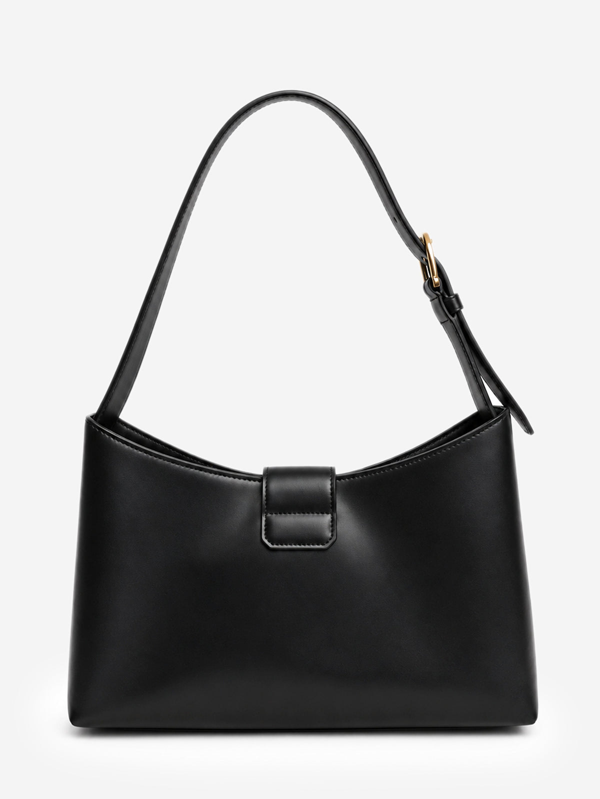 Black leather Trifolio shoulder bag Shoulder bags Salvatore Ferragamo 