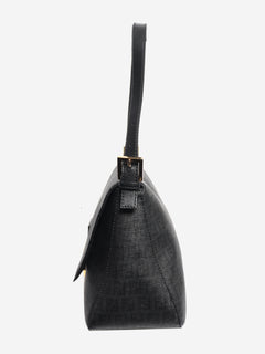 Black Micro Guccissima Dome bag