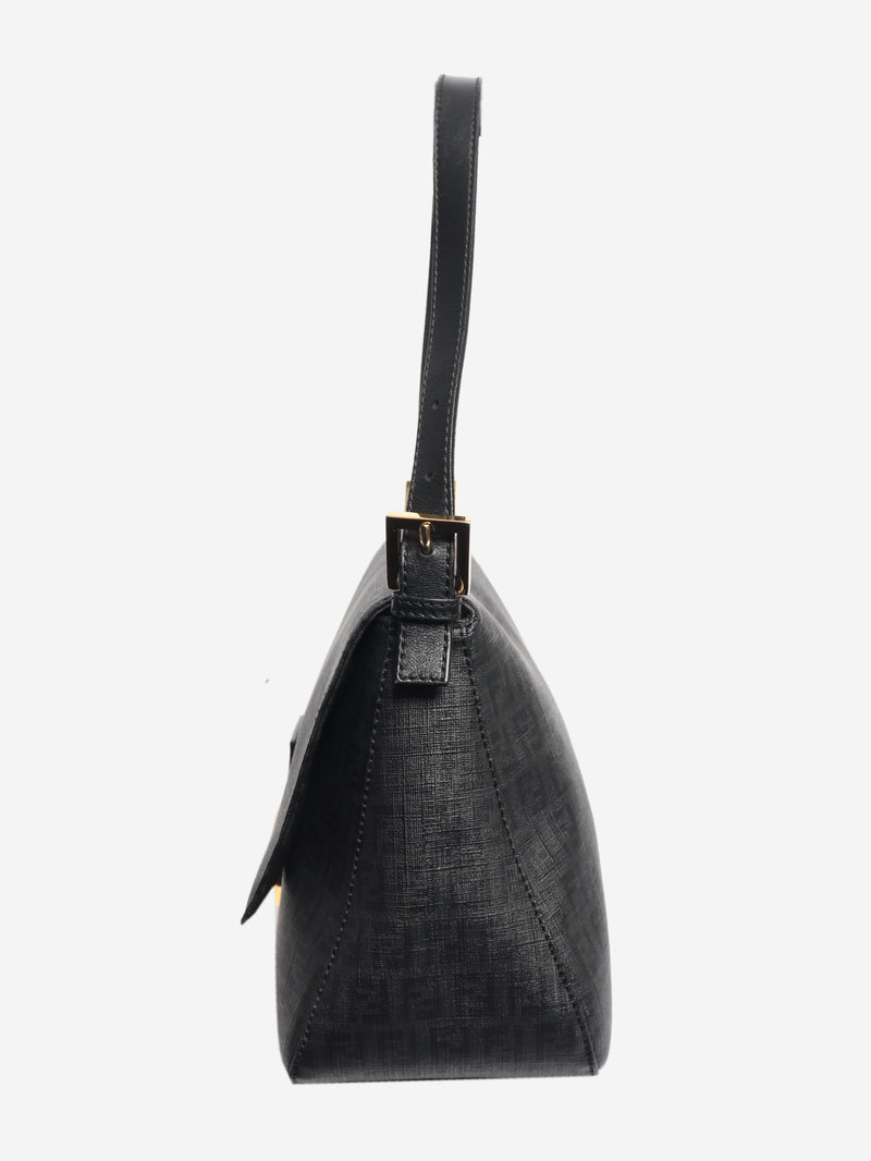 Black Micro Guccissima Dome bag