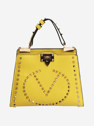 Yellow rock stud cross-body bag Cross Body Bags Valentino 