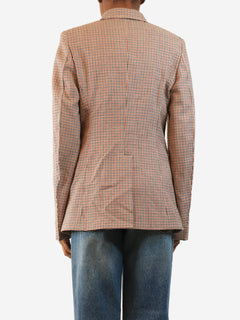 Multicolour Houndstooth blazer - size UK 8 Coats & Jackets Stella McCartney 