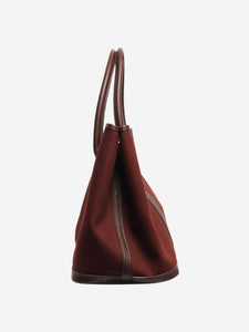 Hermes Oxblood 2005 Garden Party PM bag