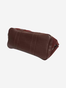 Hermes Oxblood 2005 Garden Party PM bag