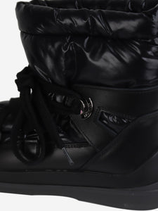 Moncler Black Insolux snow boots - size EU 39