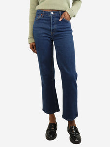 Re/Done Blue relaxed jeans - size UK 6