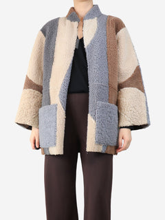Brown reversible sherpa coat - size S Coats & Jackets Zadig & Voltaire Deluxe 