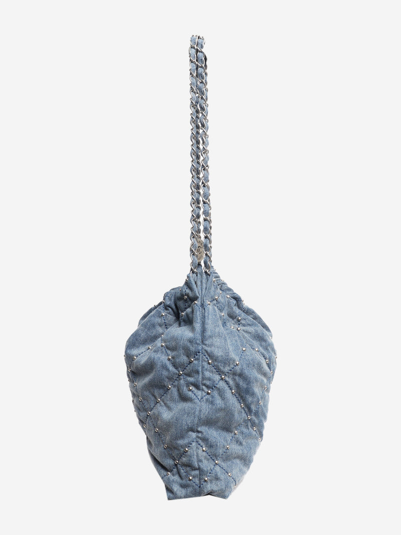 Blue denim 22 hobo shoulder bag Cross-body Bags Chanel 