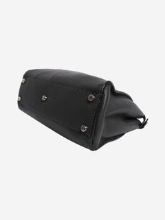 Grey Selleria leather Peekaboo 2way bag Cross-body Bags Fendi 