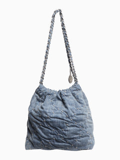 Blue denim 22 hobo shoulder bag Cross-body Bags Chanel 