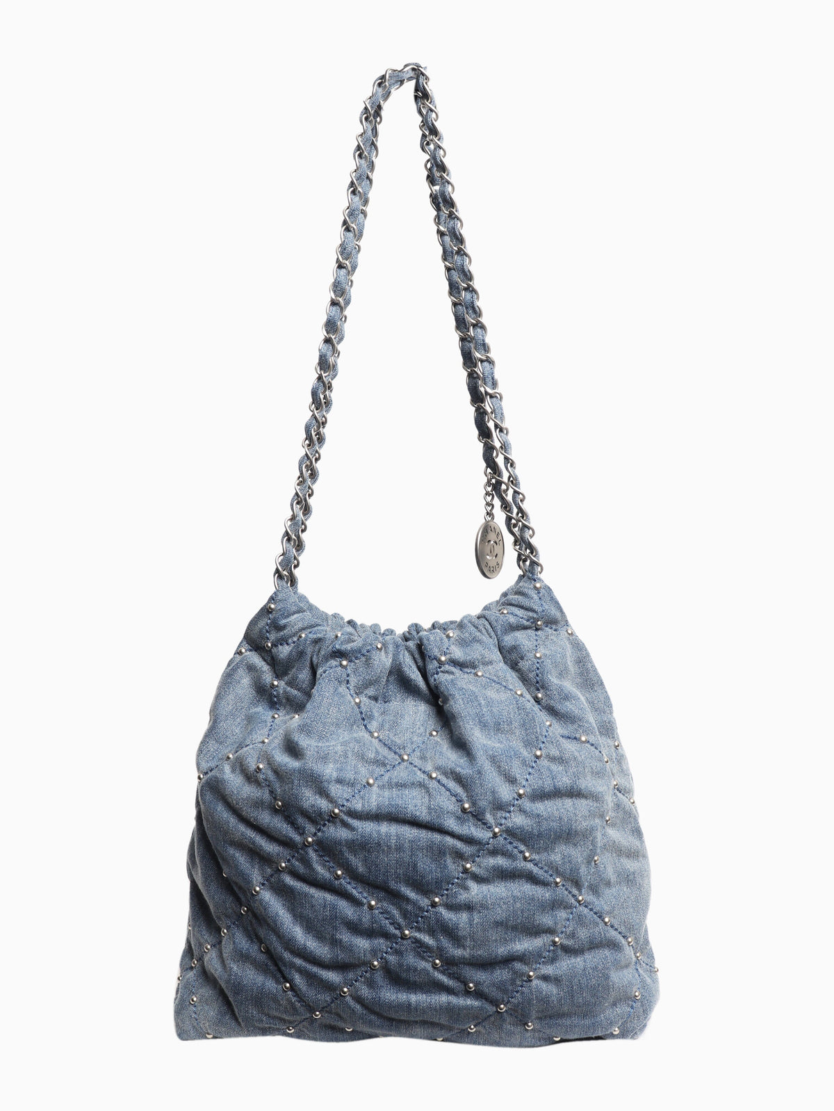 Blue denim 22 hobo shoulder bag Cross-body Bags Chanel 