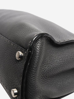 Grey Selleria leather Peekaboo 2way bag Cross-body Bags Fendi 