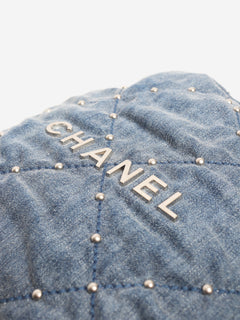 Blue denim 22 hobo shoulder bag Cross-body Bags Chanel 