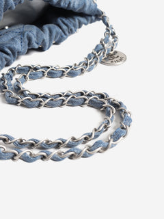 Blue denim 22 hobo shoulder bag Cross-body Bags Chanel 