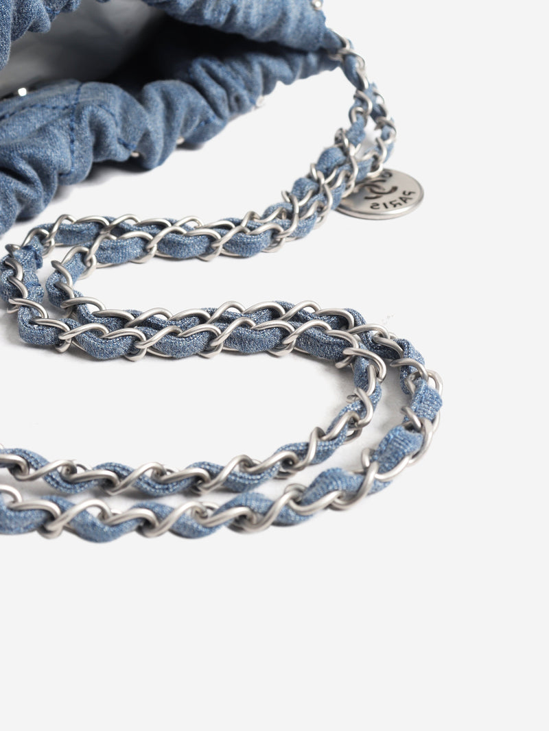 Blue denim 22 hobo shoulder bag Cross-body Bags Chanel 