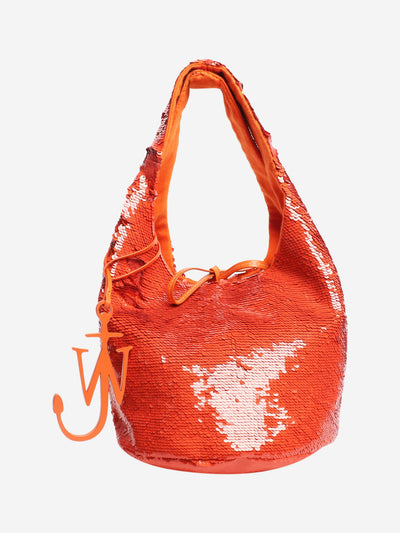 Orange sequin shopper bag Top Handle Bags JW Anderson 