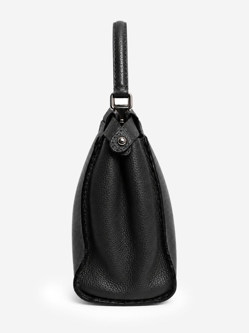 Grey Selleria leather Peekaboo 2way bag Cross-body Bags Fendi 
