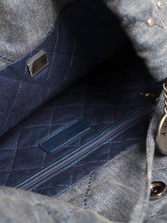 Blue denim 22 hobo shoulder bag Cross-body Bags Chanel 