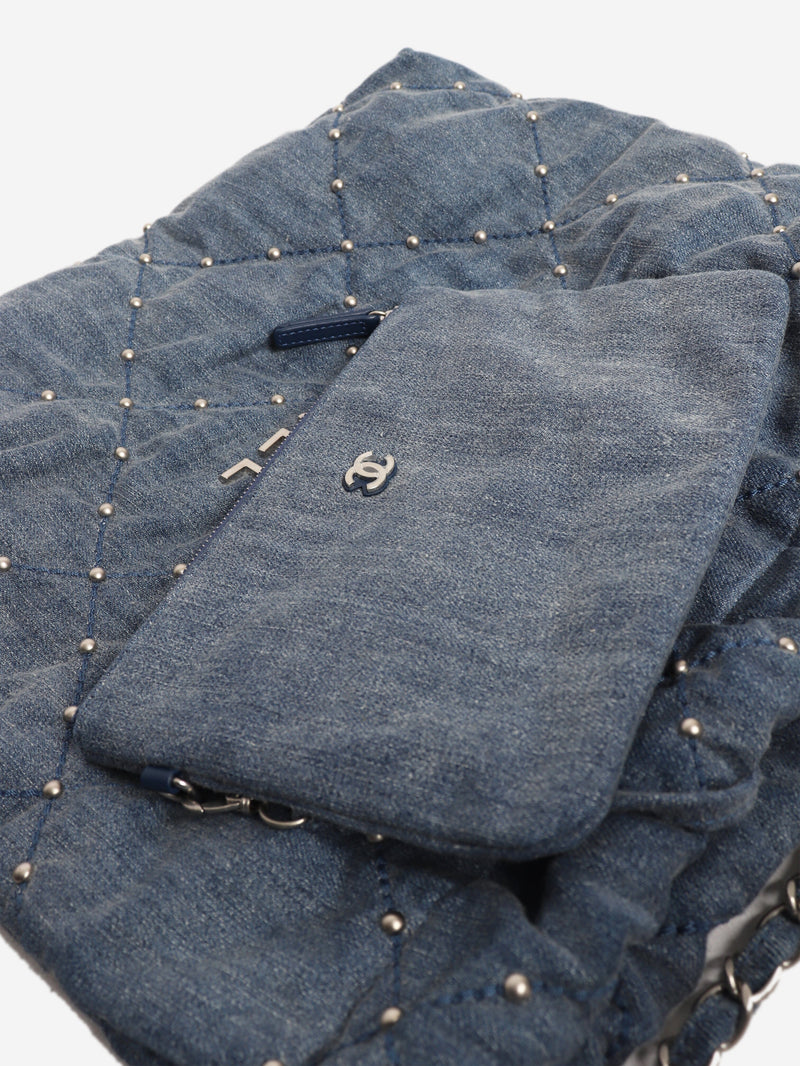 Blue denim 22 hobo shoulder bag Cross-body Bags Chanel 