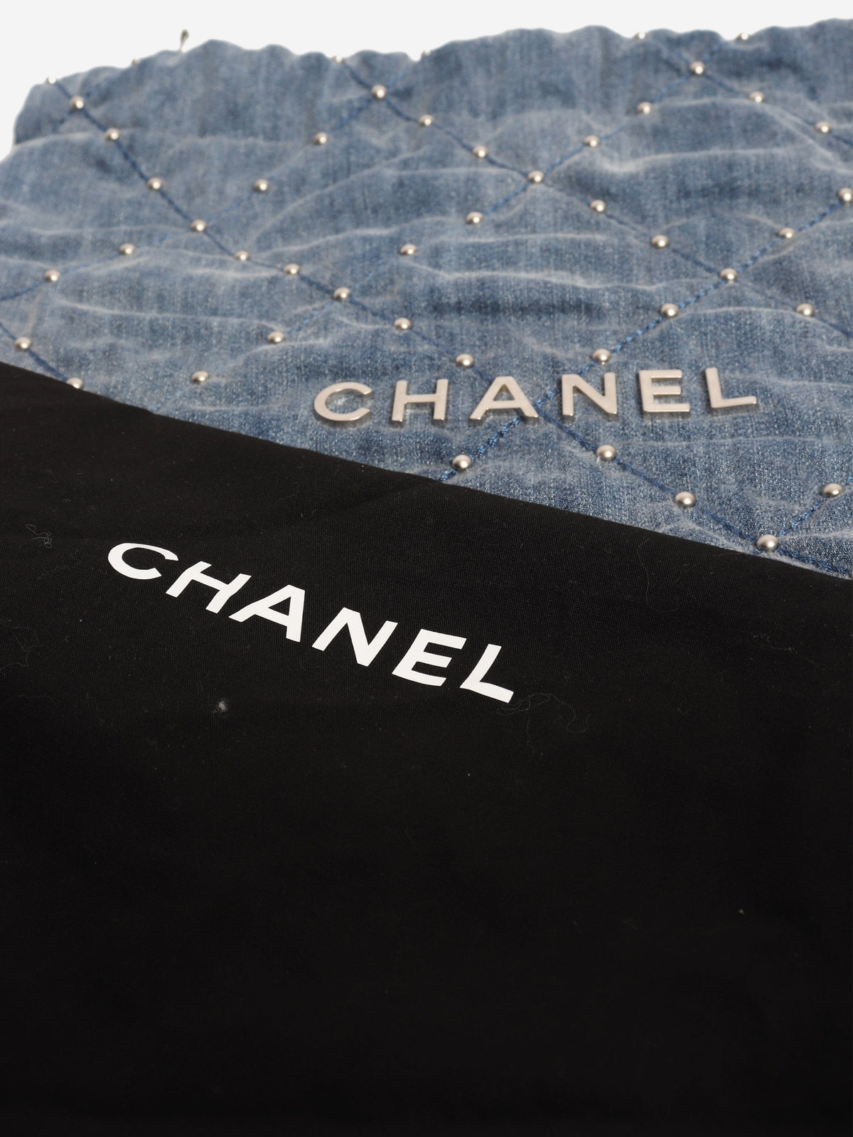 Blue denim 22 hobo shoulder bag Cross-body Bags Chanel 