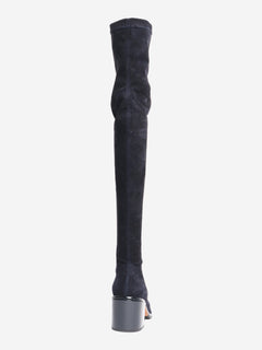 Robert Clergerie Blue suede over the knee boots - size EU 40 (UK 7) Boots Robert Clergerie 
