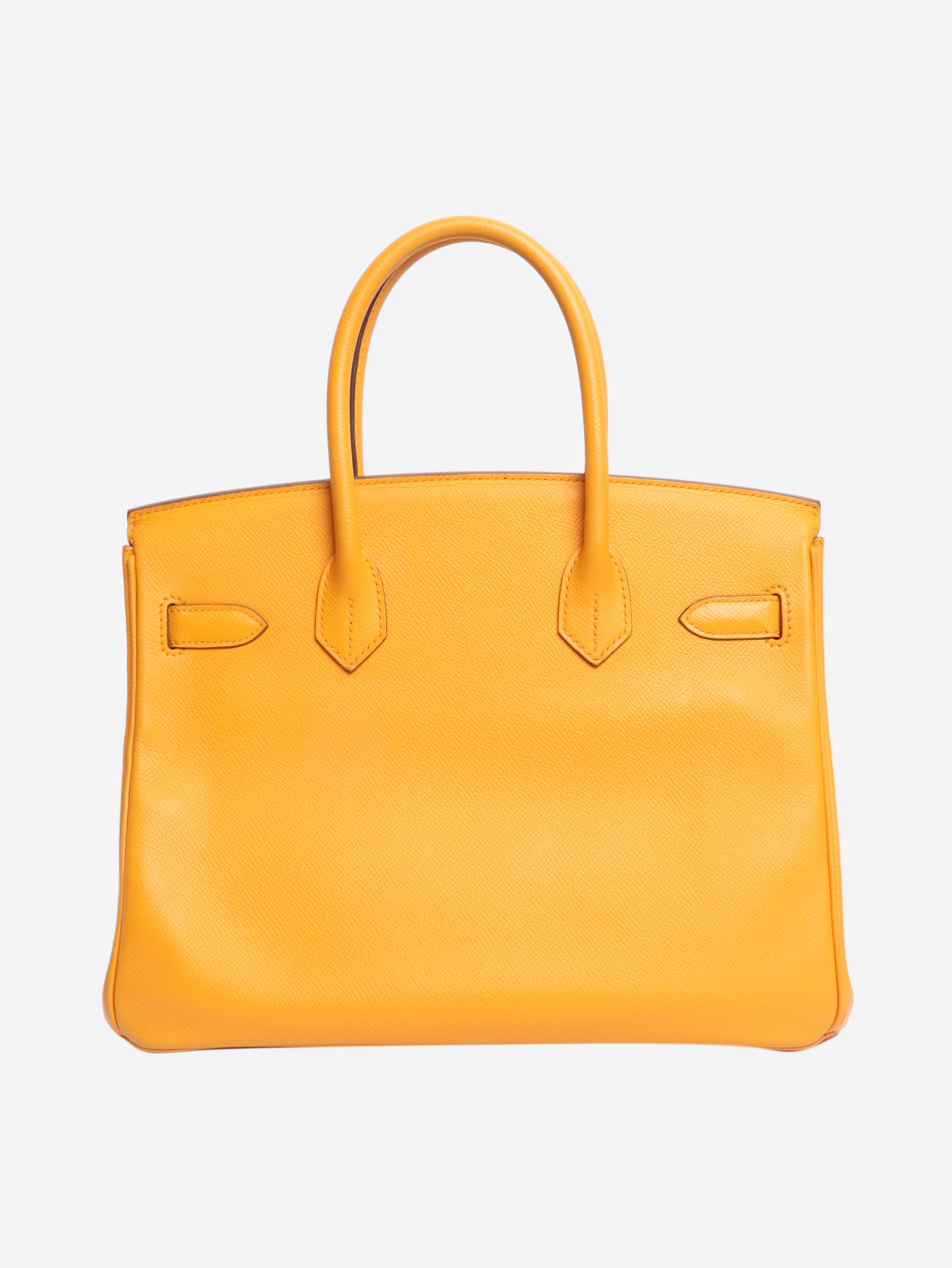 Yellow 2012 Birkin 30 bag Top Handle Bags Hermes 
