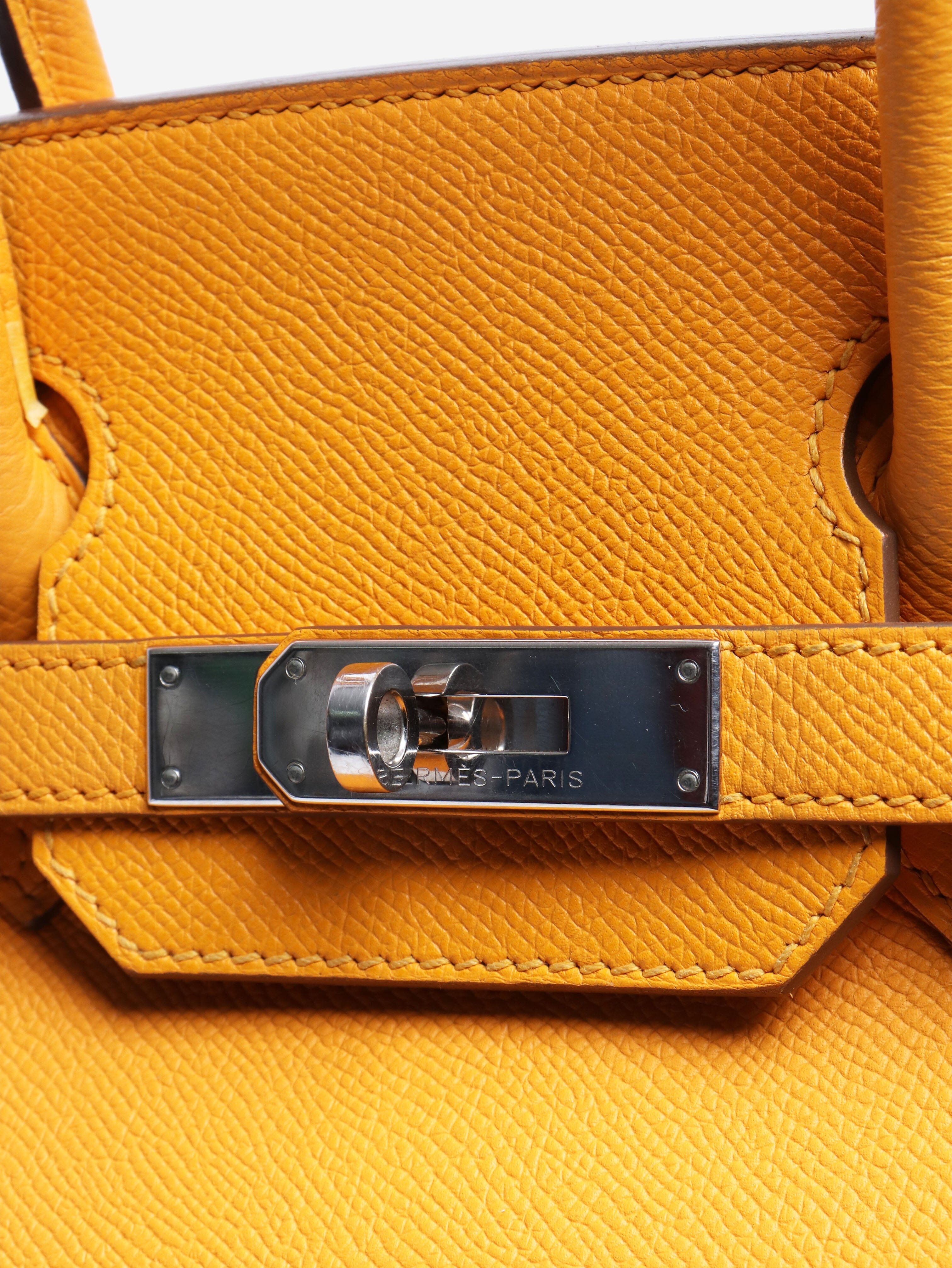 Yellow 2012 Birkin 30 bag Top Handle Bags Hermes 