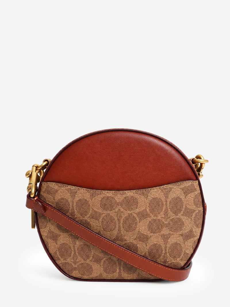 Brown coated canvas Canteen crossbody bag Cross-body Bags Coach 
