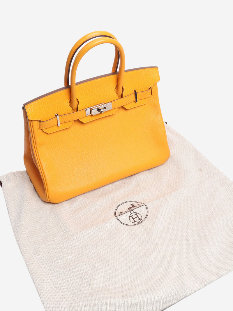 Yellow 2012 Birkin 30 bag Top Handle Bags Hermes 
