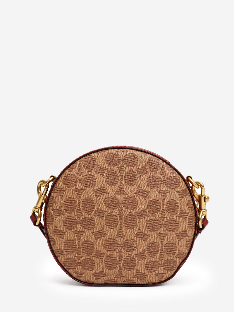 Brown coated canvas Canteen crossbody bag Cross-body Bags Coach 