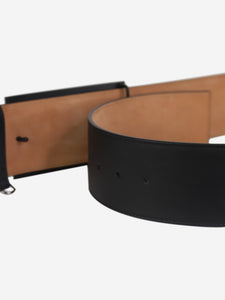 Fendi Black leather belt