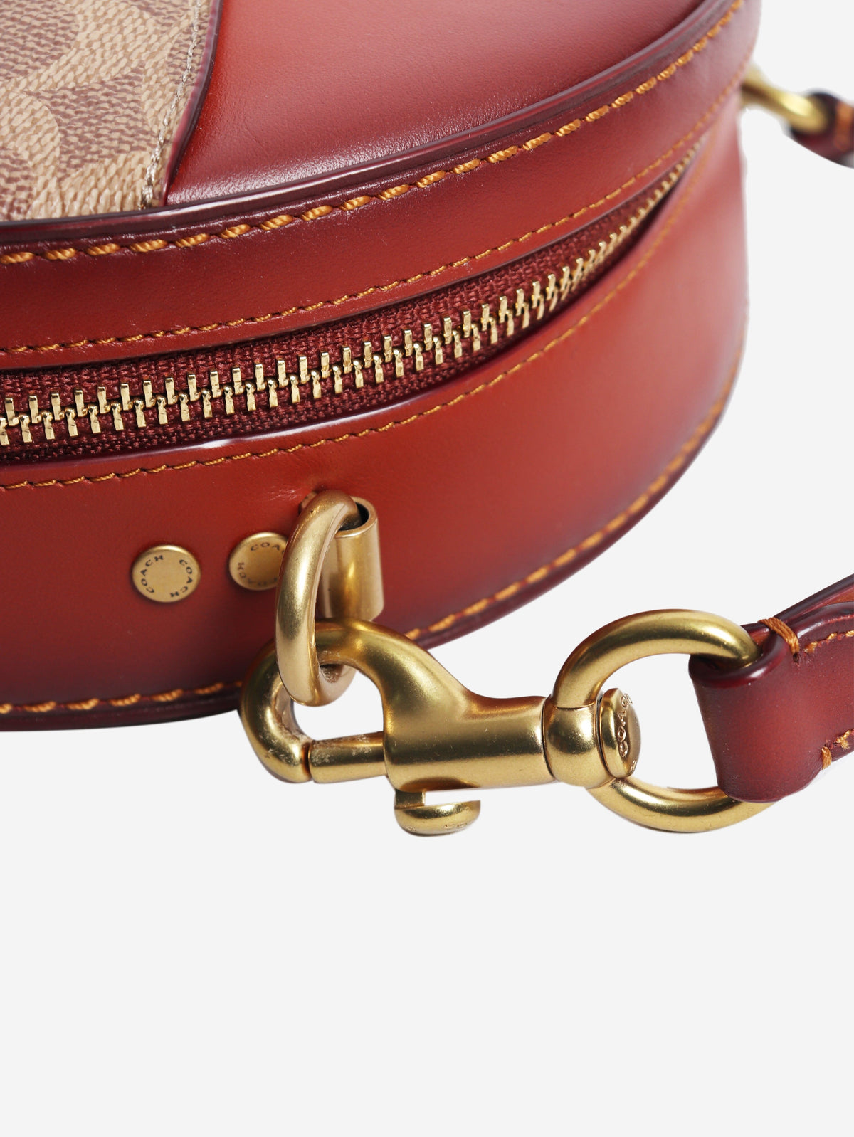Brown coated canvas Canteen crossbody bag Cross-body Bags Coach 