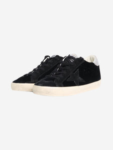 Golden Goose Black Super-star trainers - size EU 37