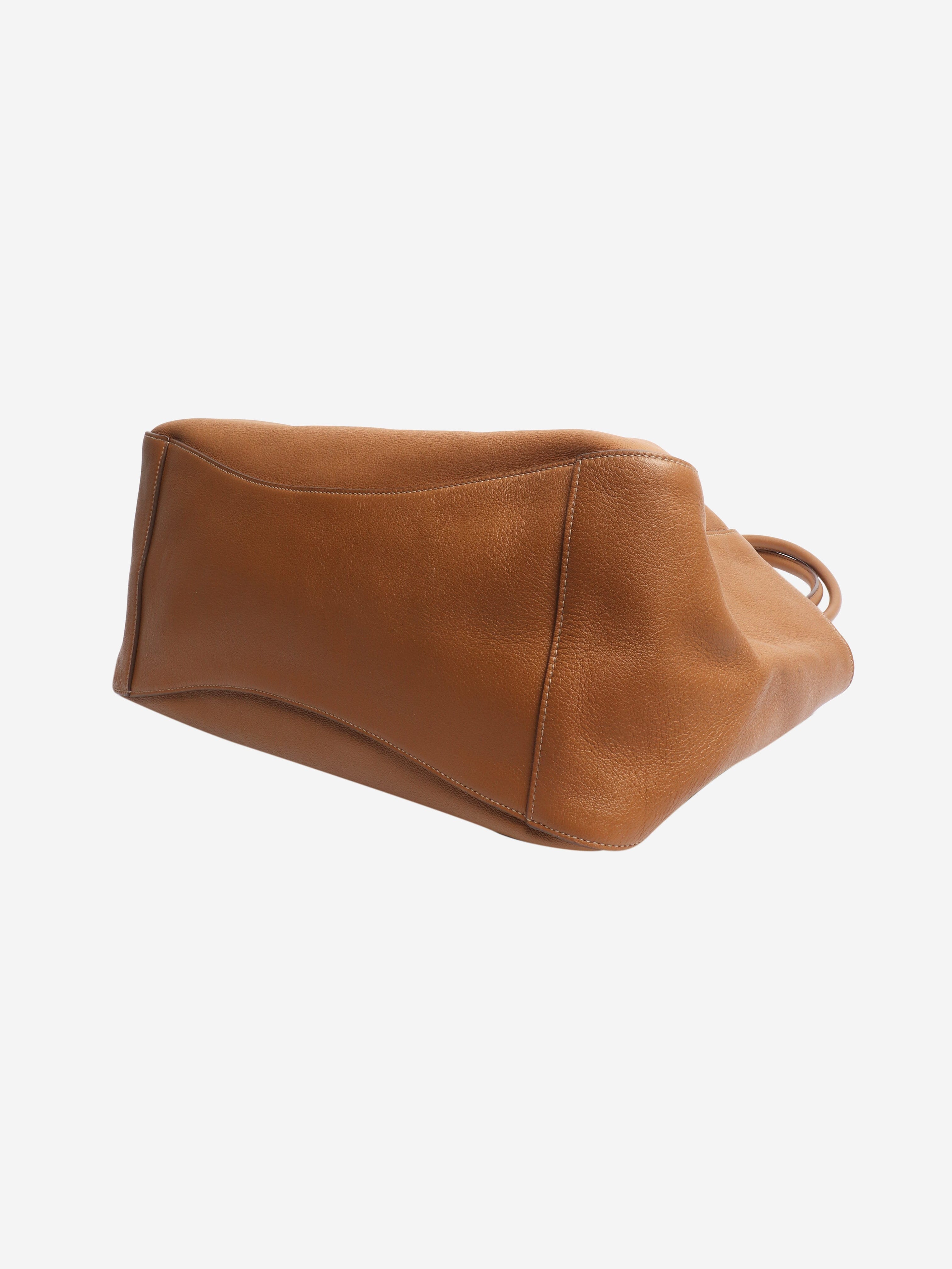 Brown leather shoulder bag Shoulder bags Prada 