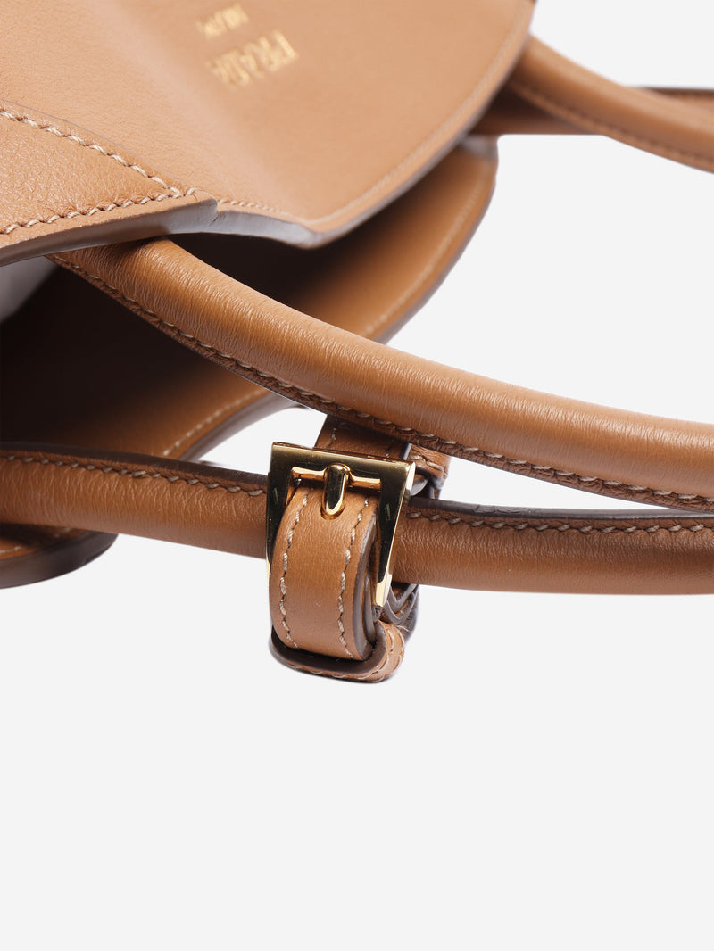 Brown leather shoulder bag Shoulder bags Prada 