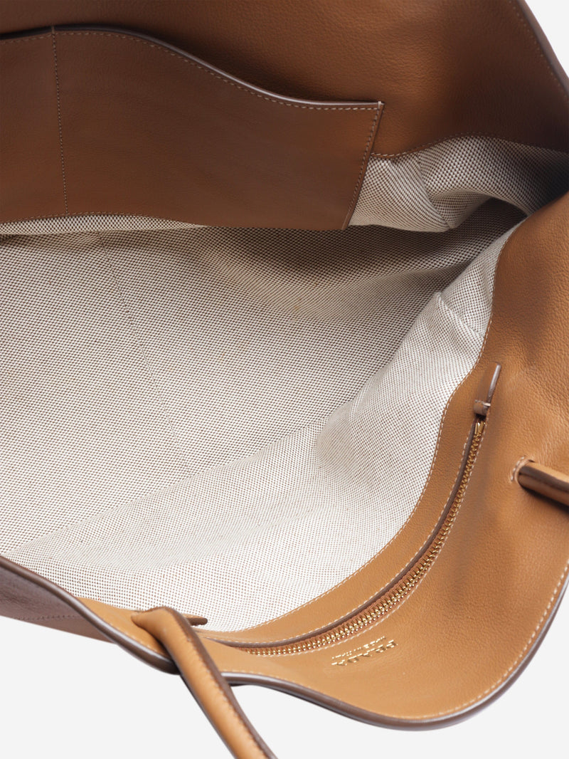 Brown leather shoulder bag Shoulder bags Prada 