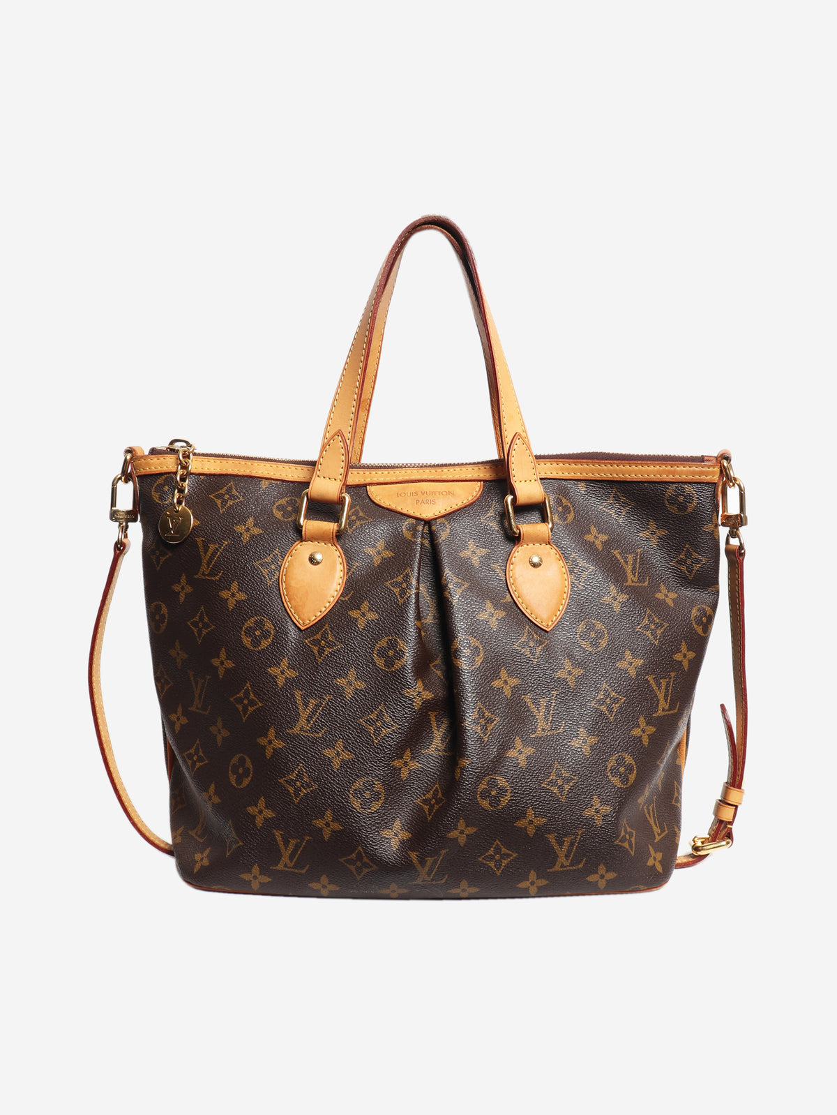 Brown 2011 Monogram Palermo PM tote bag