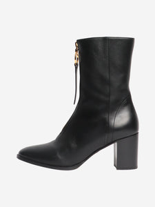 Christian Dior Black leather ankle boots - size EU 40 (UK 7)