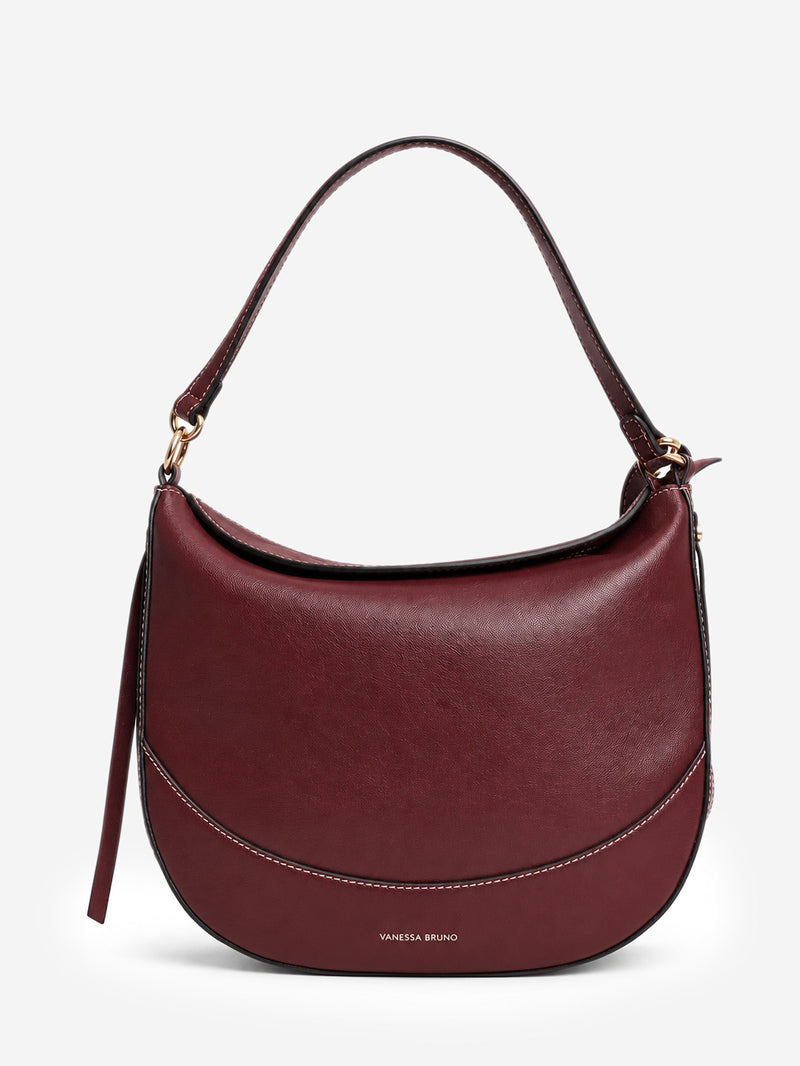 Burgundy leather Daily shoulder bag Shoulder bags Vanessa Bruno 