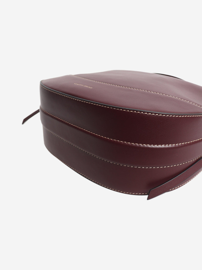 Burgundy leather Daily shoulder bag Shoulder bags Vanessa Bruno 