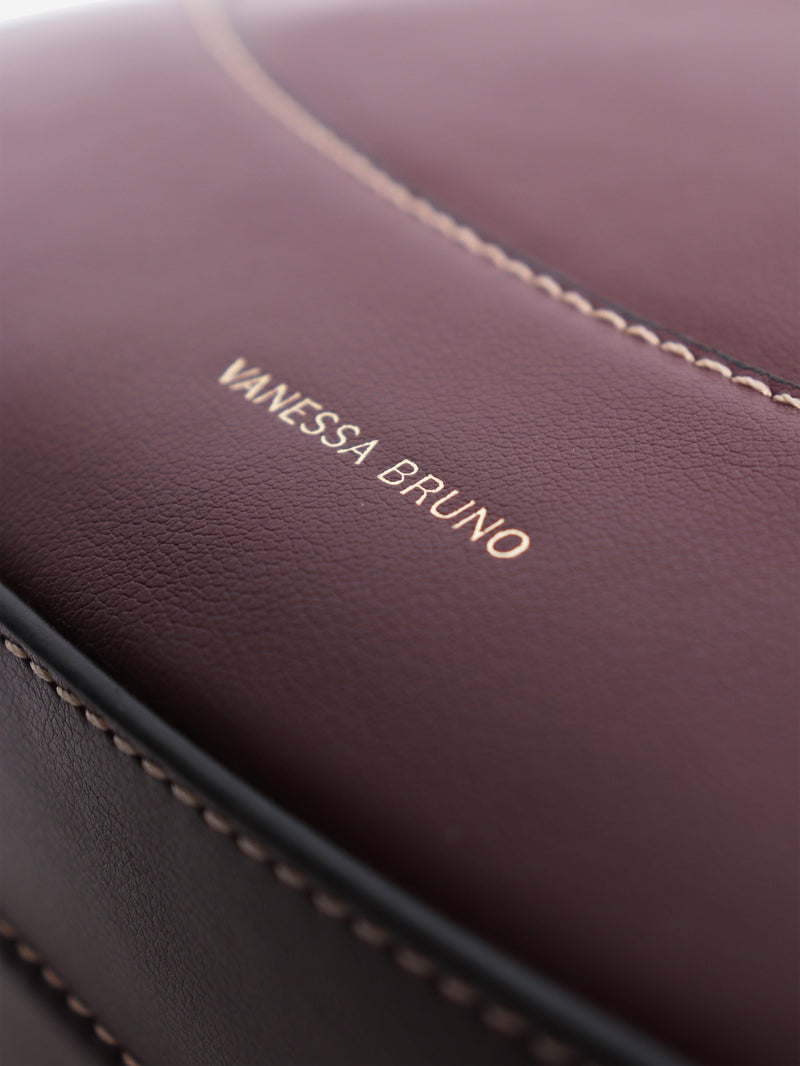 Burgundy leather Daily shoulder bag Shoulder bags Vanessa Bruno 