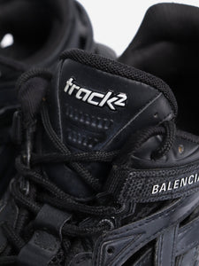 Balenciaga Black Track.2 trainers - size EU 38