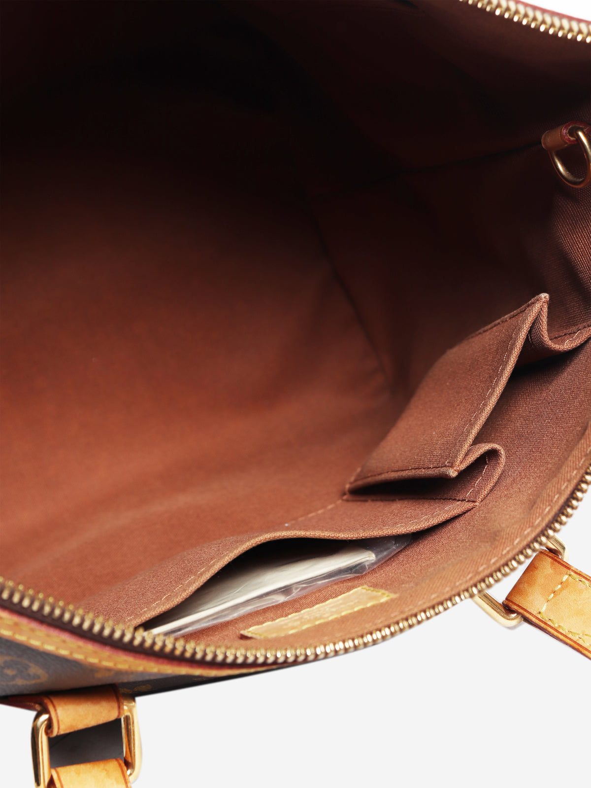 Brown 2011 Monogram Palermo PM tote bag