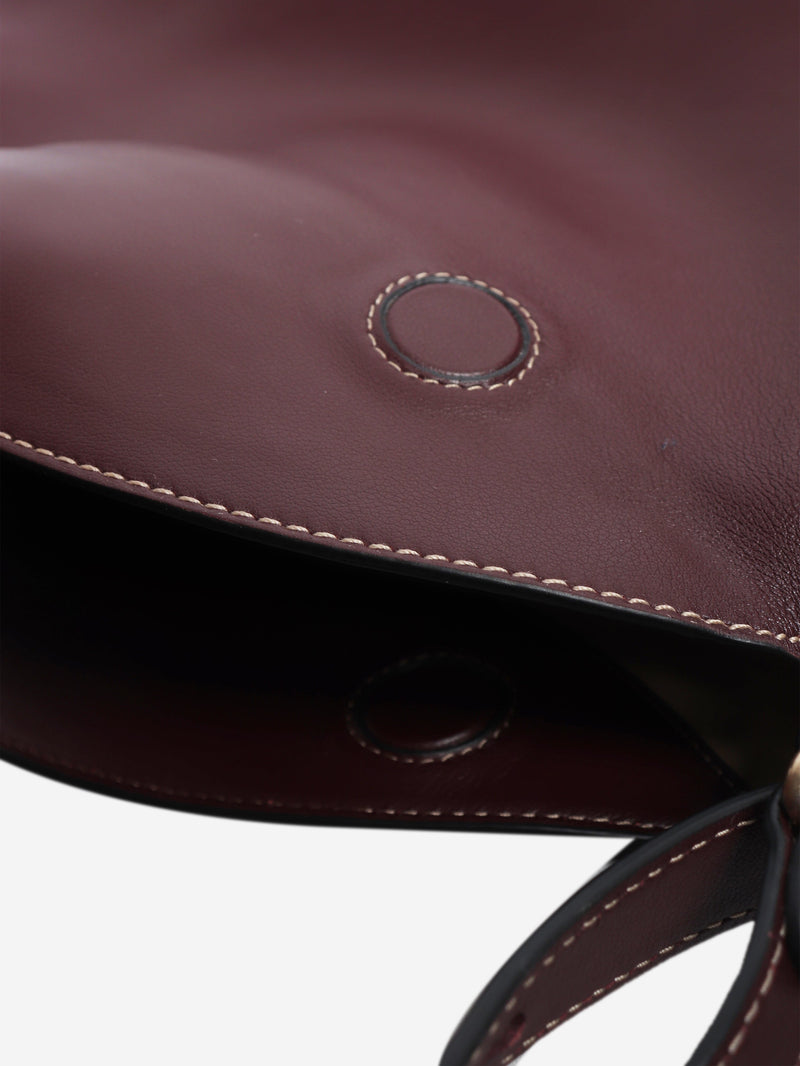 Burgundy leather Daily shoulder bag Shoulder bags Vanessa Bruno 