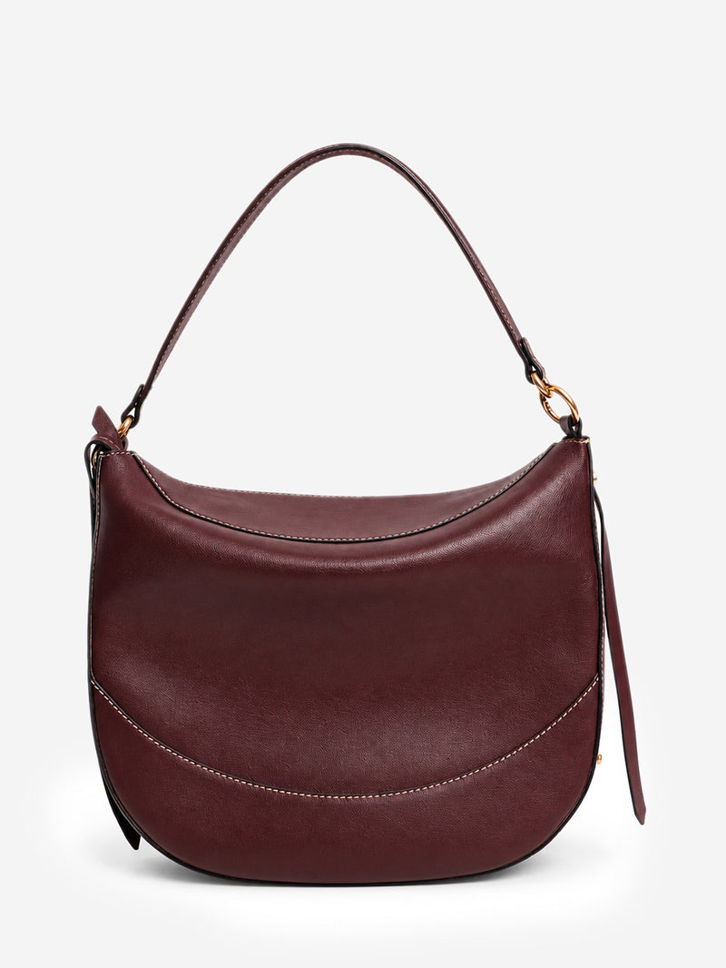 Burgundy leather Daily shoulder bag Shoulder bags Vanessa Bruno 