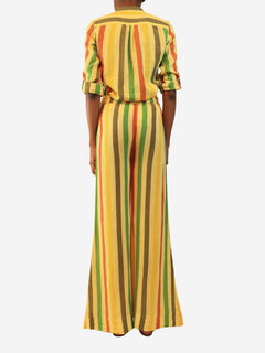 Yellow striped two-piece set - size S Sets Suzie Kondi 