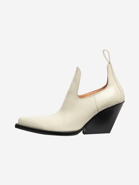 Off-white lean ankle boots - size EU 38 product image