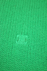 Celine Green crewneck jumper - size S